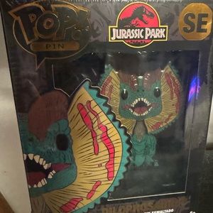 Pop Jurassic world pin